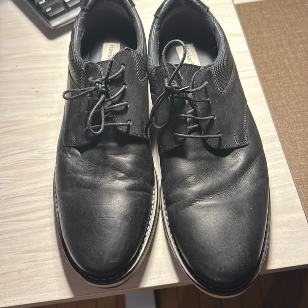 Hawker Rye Black Casual Shoes Size 9.5